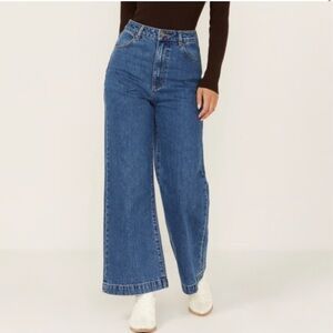 ROLLAS High Rise Wide Leg
Jeans Size 24